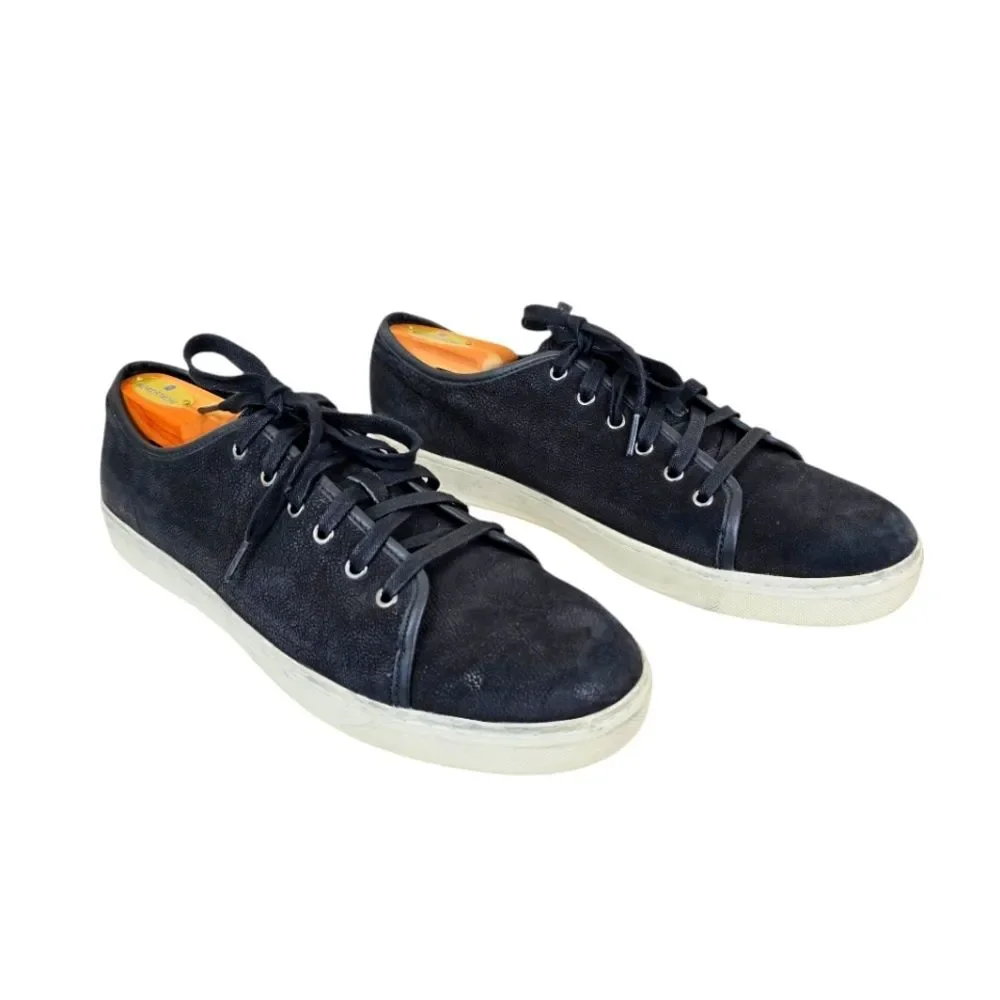 Vince Mens Austin Suede Leather Low Top Lace Up Casual Minimalist Sneakers 10.5